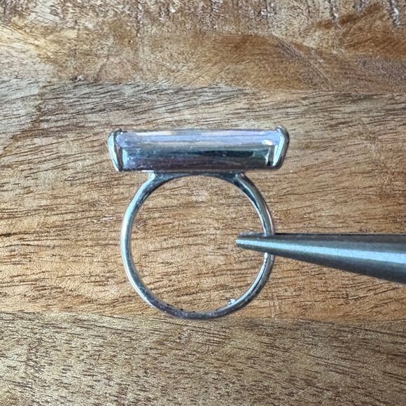 Clear CZ Baguette Ring by Chloe & Isabel, SIZE 6 3/4 - Picture 8 of 12